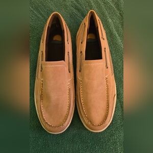Maui Island Tan Slip-On Loafers
